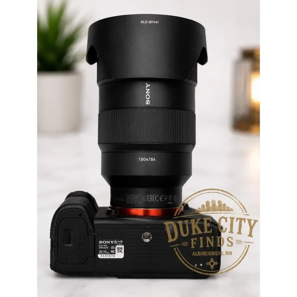 Sony Alpha A7 II + Sony FE 24-70mm F2.8 GM Lens Battery Charger Tested
